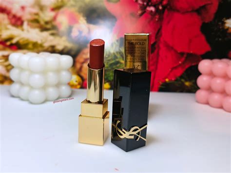 ysl bold 1|YSL lipstick high pigment.